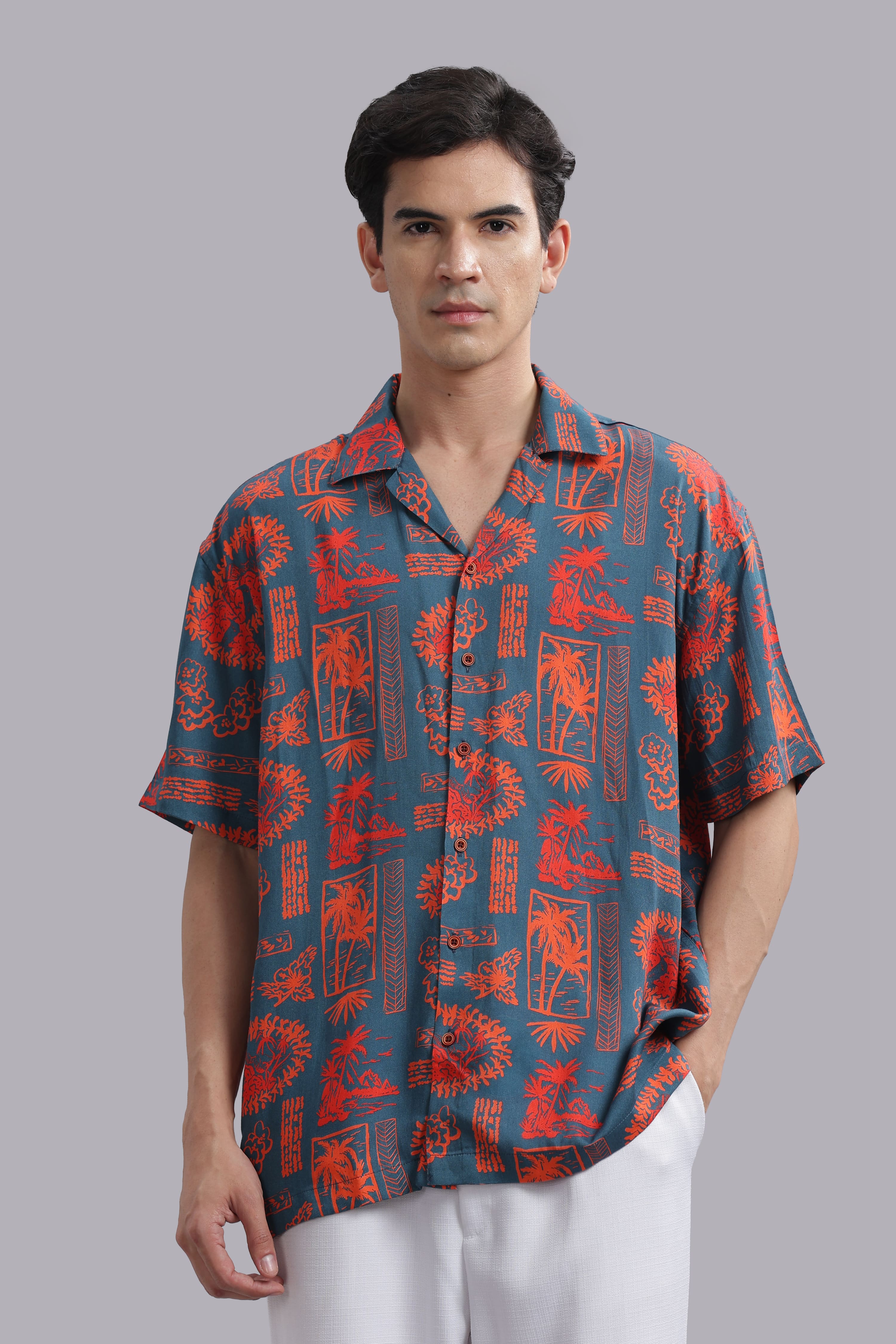 Coral Tropic Resort Shirt