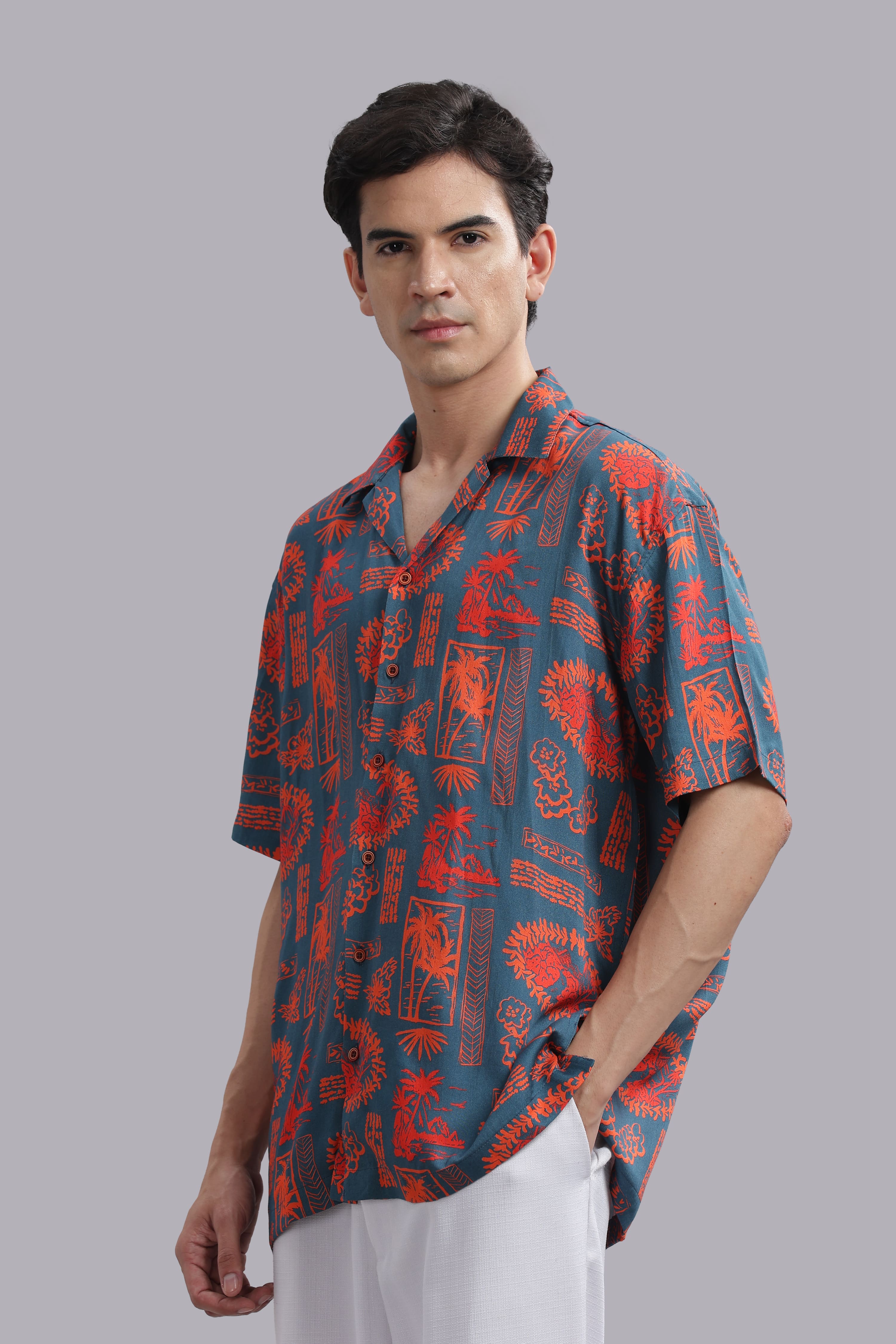 Coral Tropic Resort Shirt