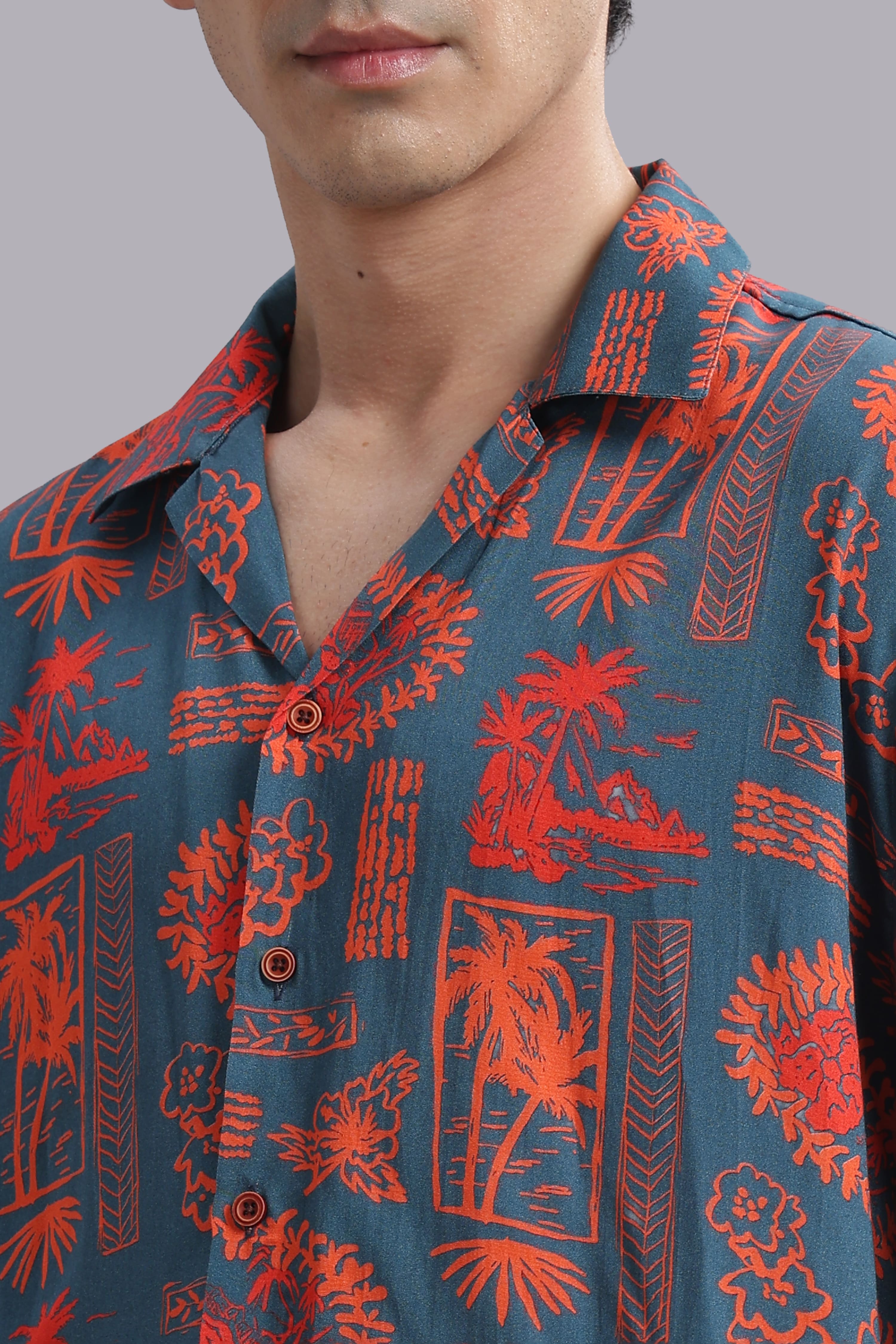 Coral Tropic Resort Shirt