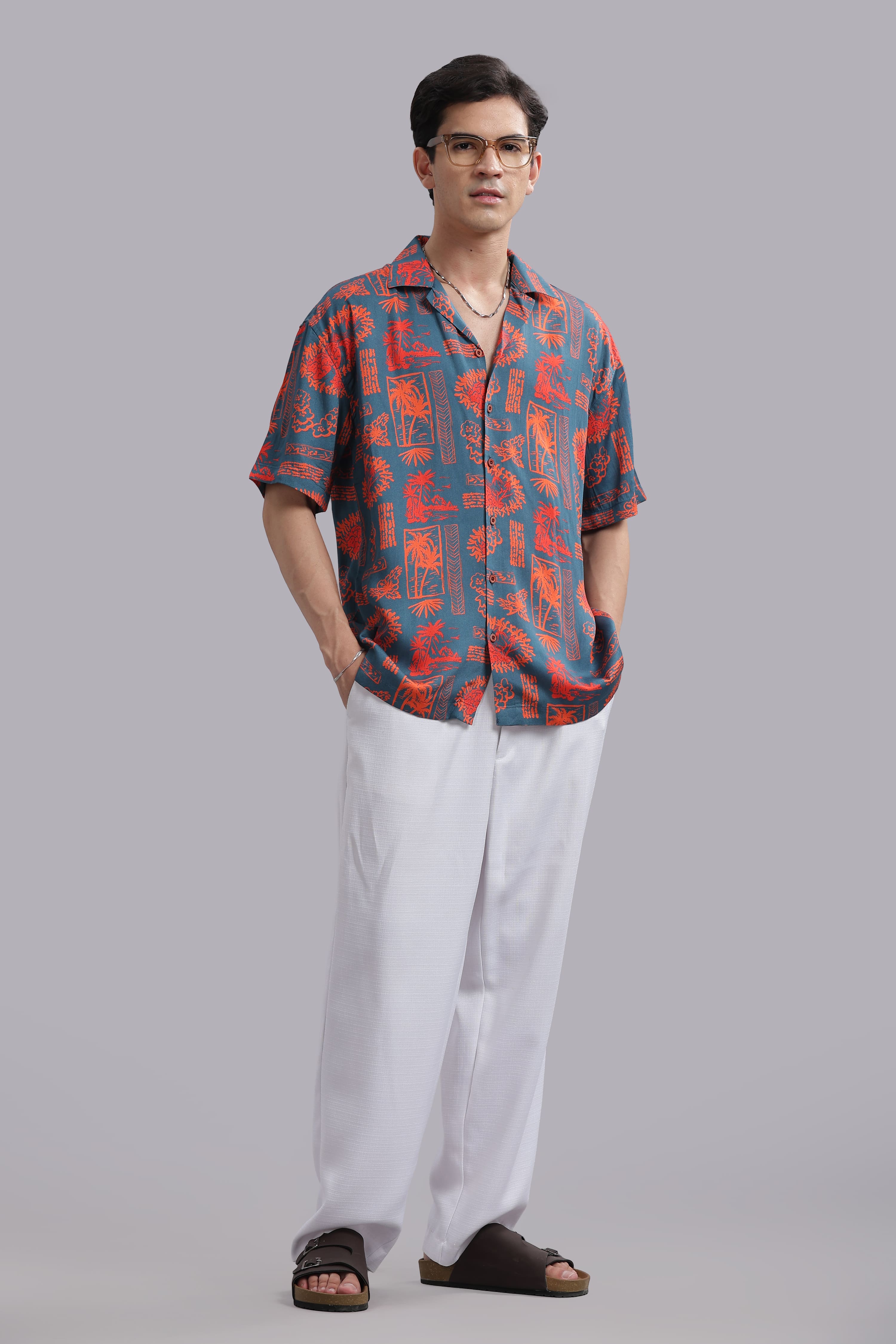 Coral Tropic Resort Shirt