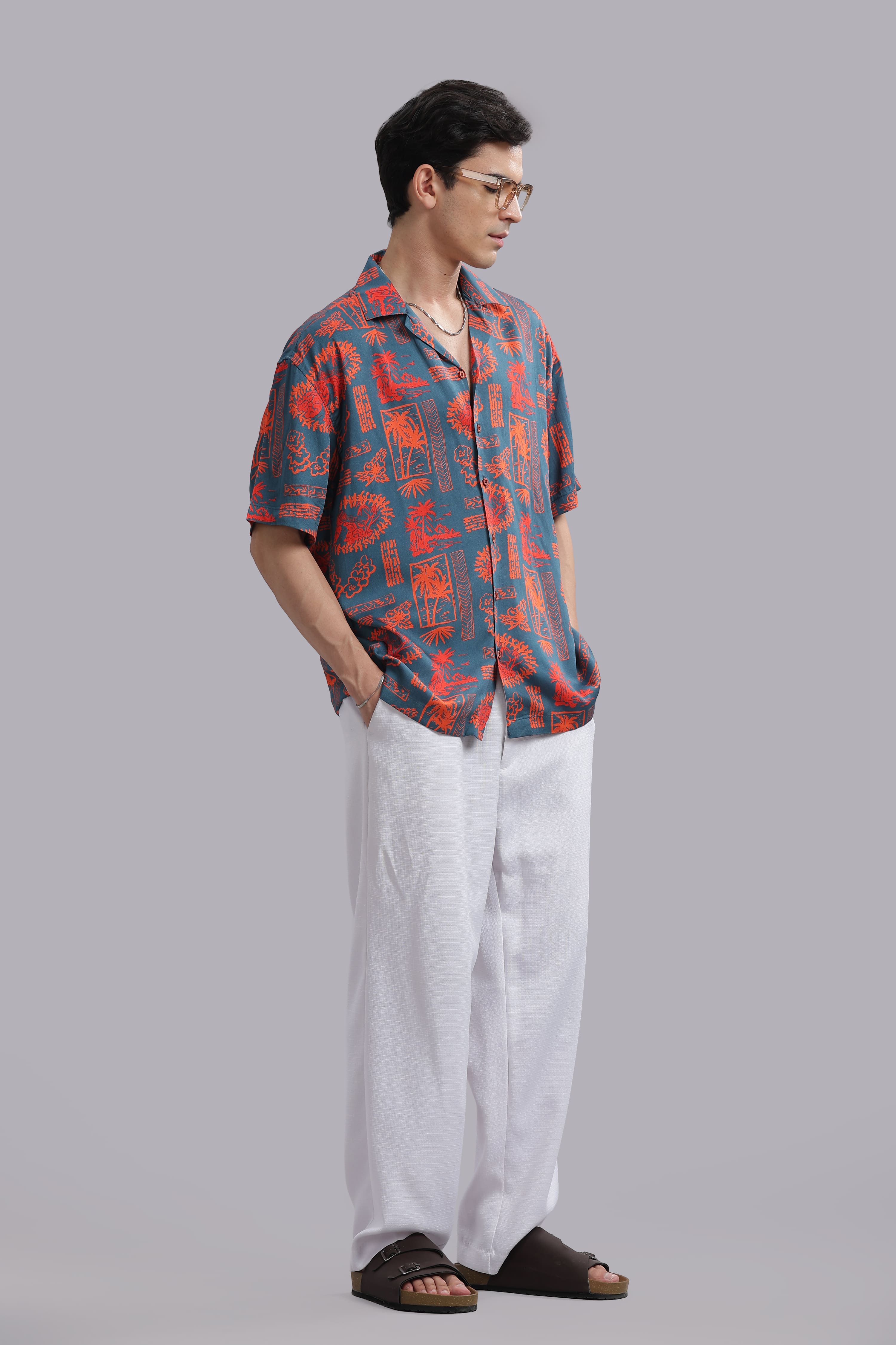 Coral Tropic Resort Shirt