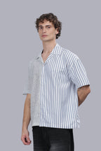 Dual Stripe Resort Boxy Shirt