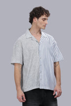 Dual Stripe Resort Boxy Shirt