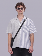 Dual Stripe Resort Boxy Shirt