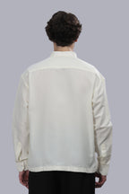 Ivory linen Cotton Boxy Shirt