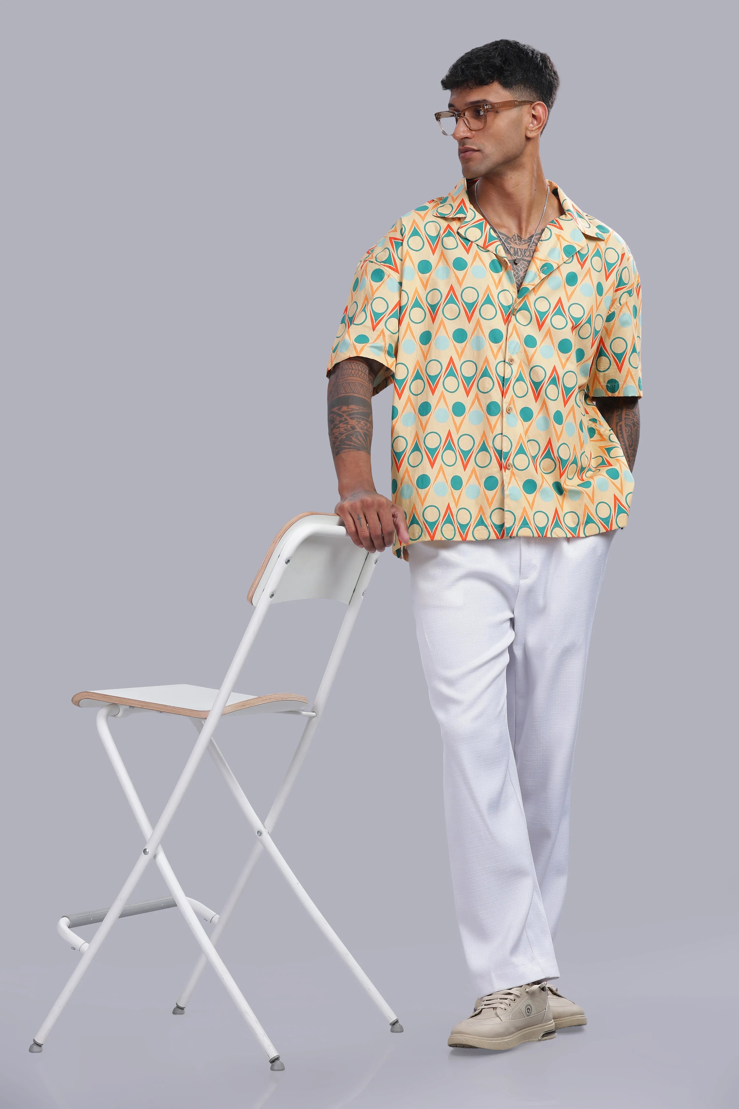 Print Resort Shirt